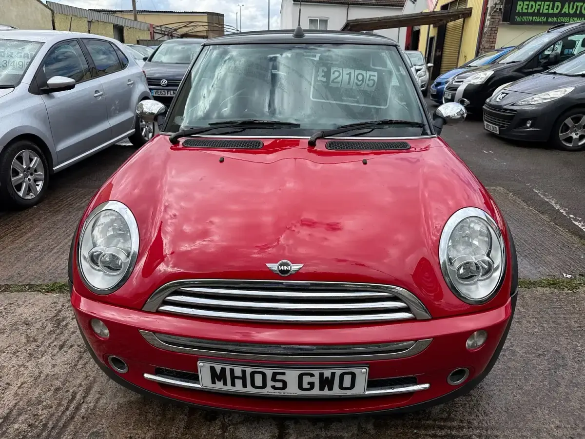Used Mini Cooper Cabriolet 2005 Red Cabriolet