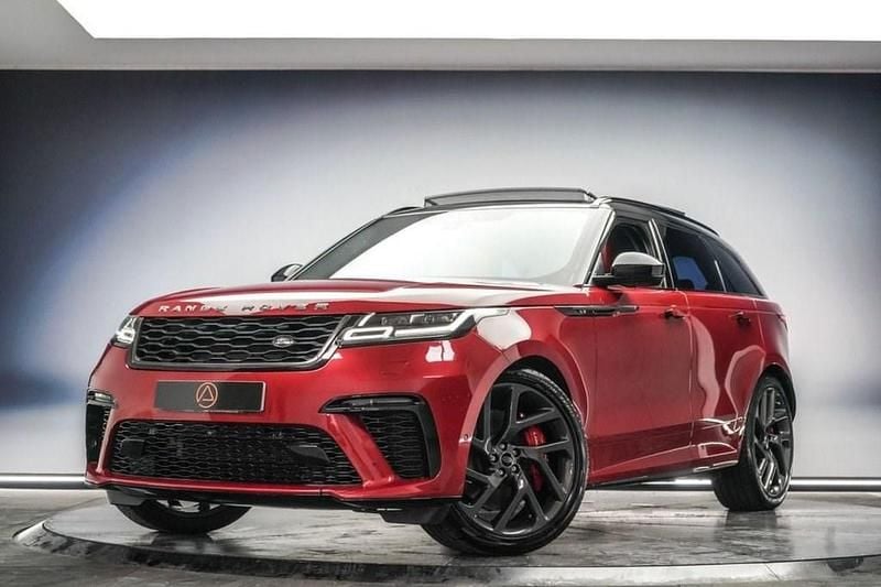 Red Used 2020 Land Rover Range Rover Velar SVAutobiography Dynamic Black SUV | £43,990 (Fair price) - Image 1/4