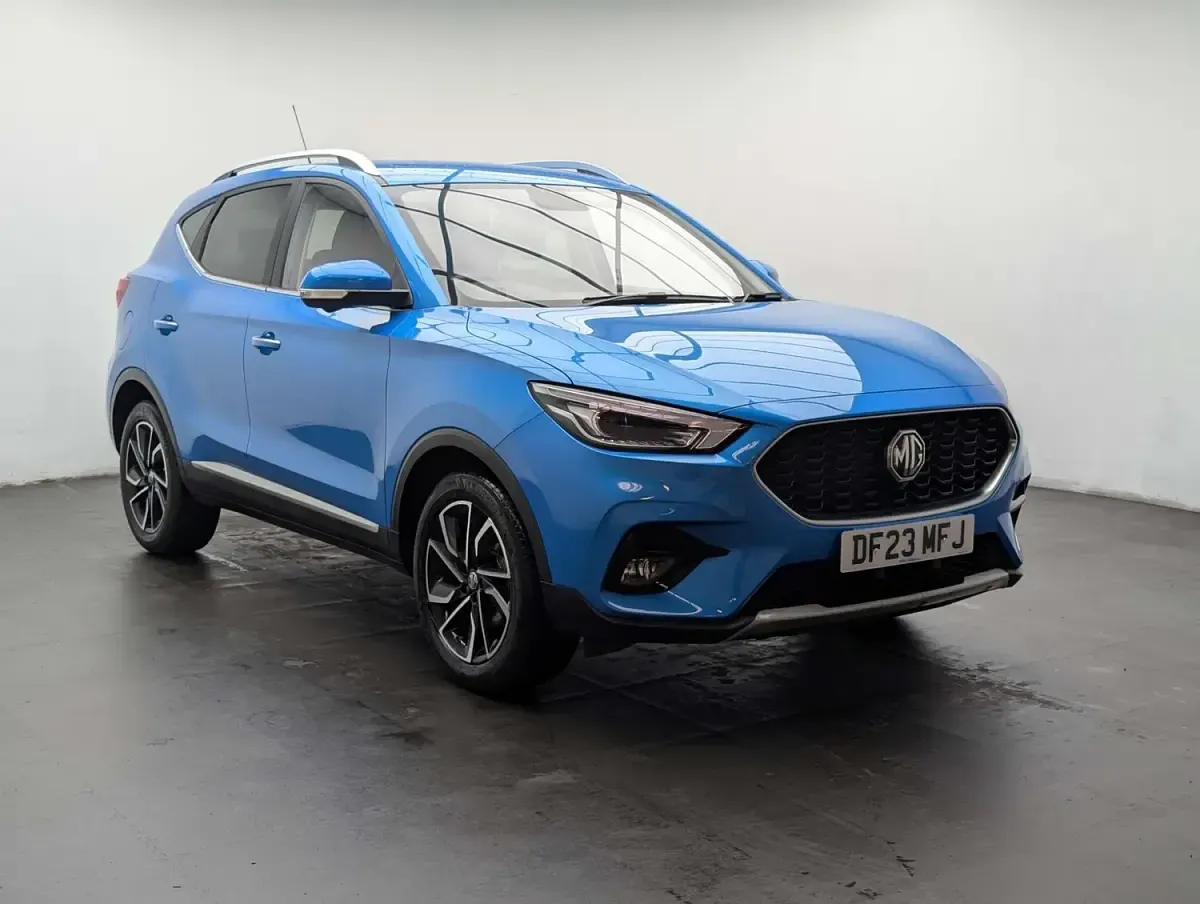 Used MG ZS Exclusive 106 HP (77 kW) 2023 Blue SUV