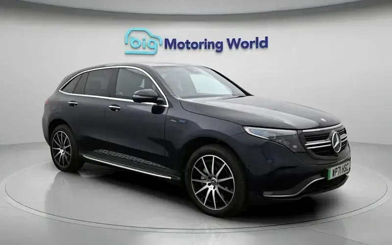 Used Mercedes EQC400 AMG line 300 kW (408 HP) 2022 Blue SUV