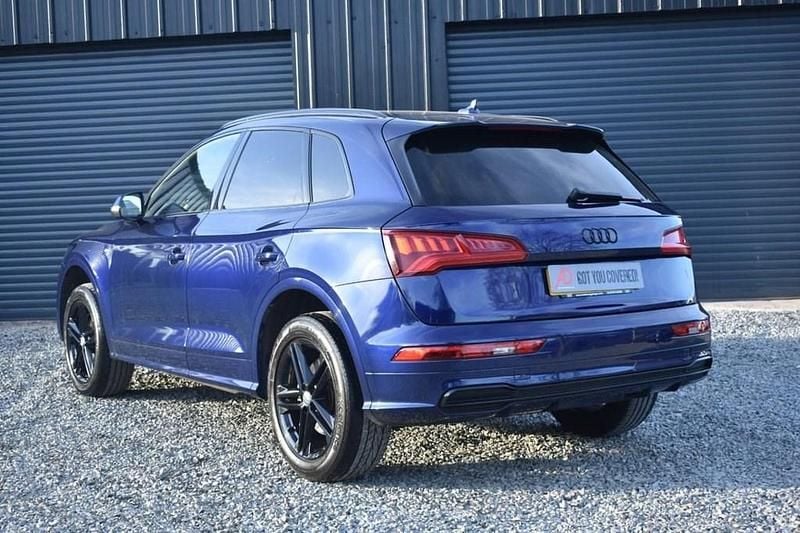 Used Audi Q5 S-Line 252 HP (185 kW) 2017 Blue SUV