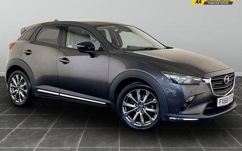 Grey Used 2018 Mazda CX-3 Inclusive SUV | £10,495 (Fair price) - Image 1/2