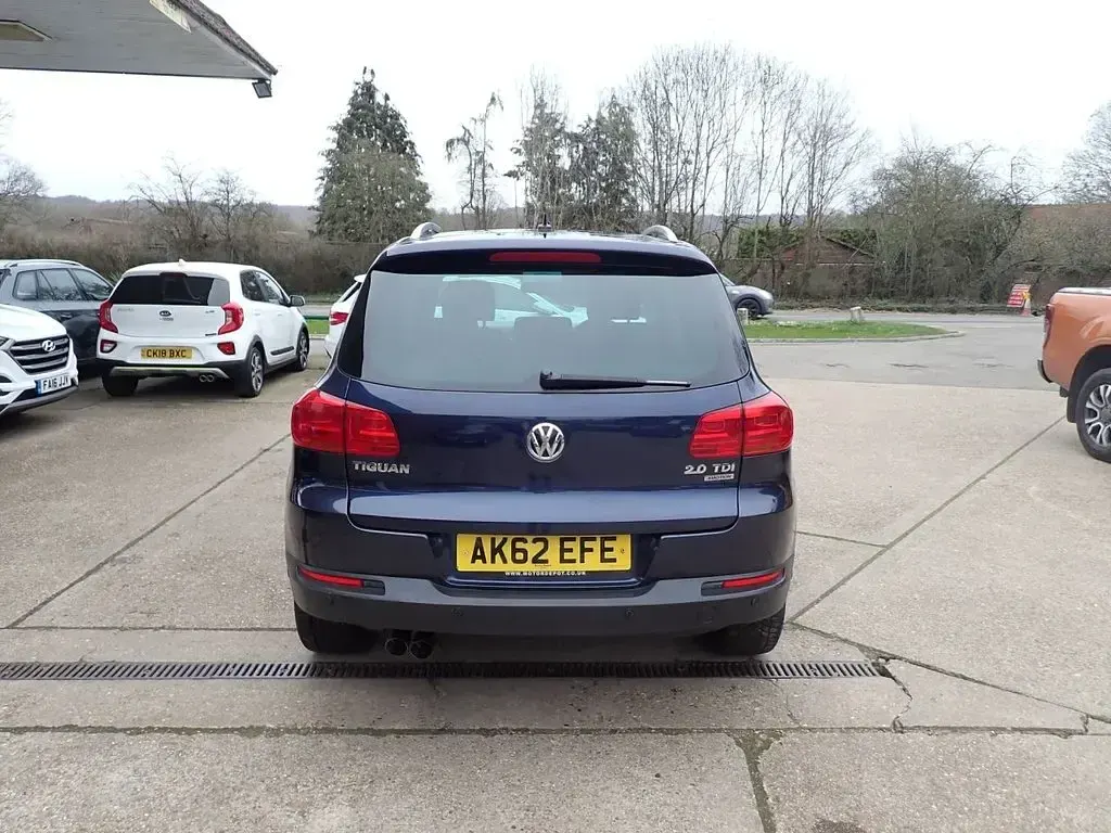 Used VW Tiguan SE 140 HP (102 kW) 2012 Blue SUV