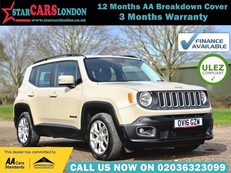 Used Jeep Renegade Longitude 140 HP (102 kW) 2016 Beige SUV