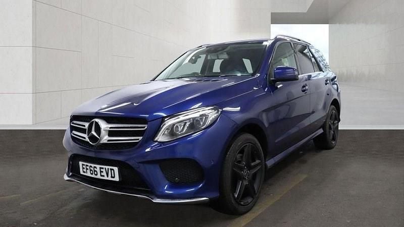 Used Mercedes GLE250 AMG line 2016 Blue