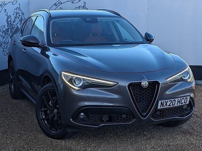 Grey Used 2020 Alfa Romeo Stelvio SUV | £18,795 (Fair price) - Image 1/4