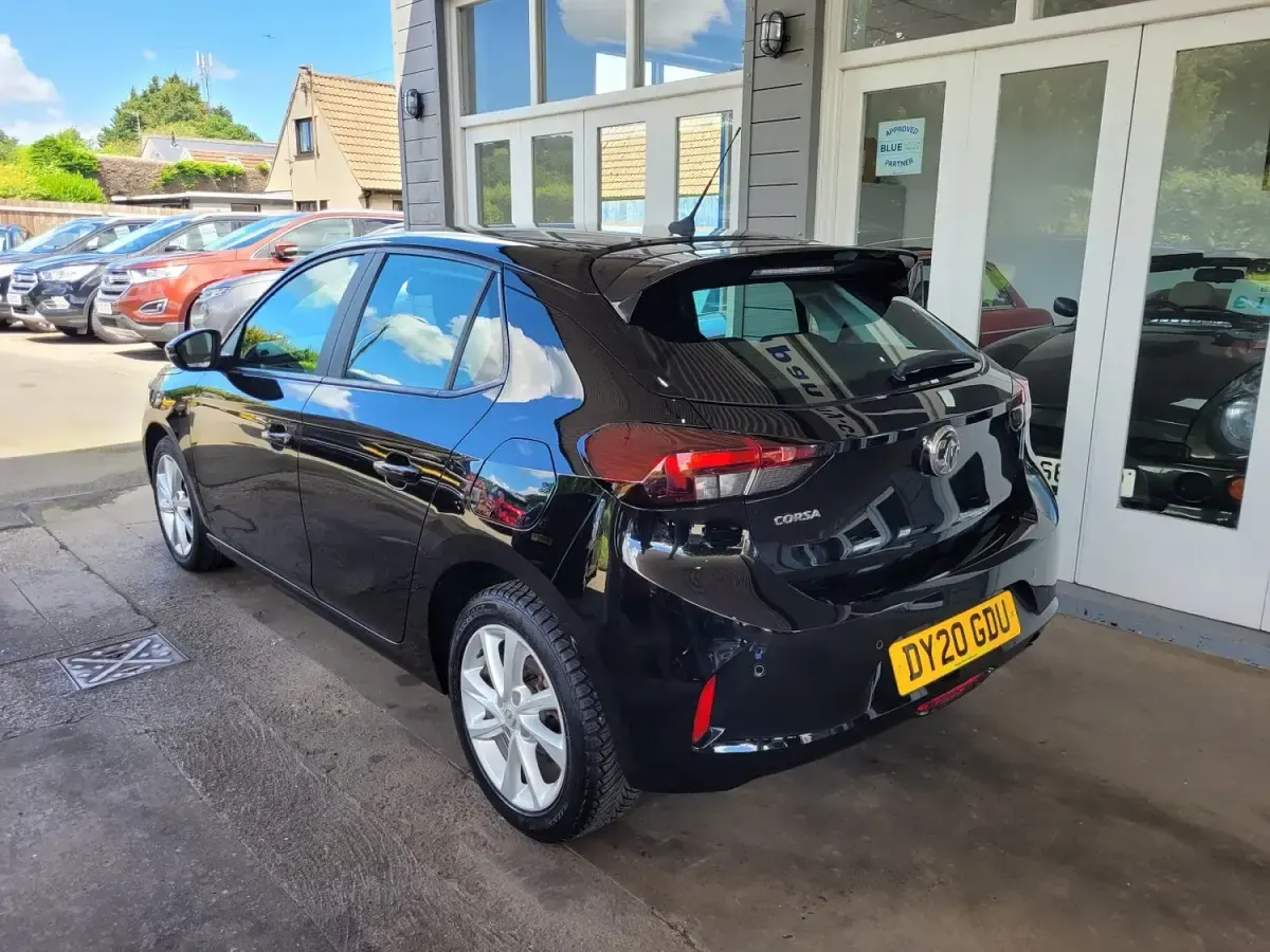Used Vauxhall Corsa 100 HP (73 kW) 2020 Black Hatchback