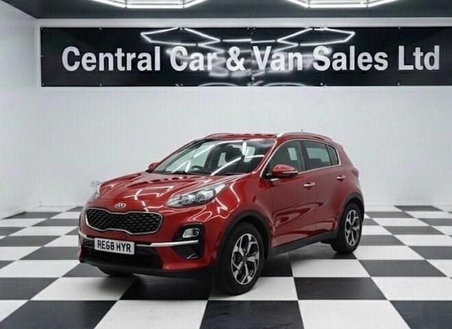 Red Used 2018 Kia Sportage SUV | £11,995 (Fair price) - Image 1/4