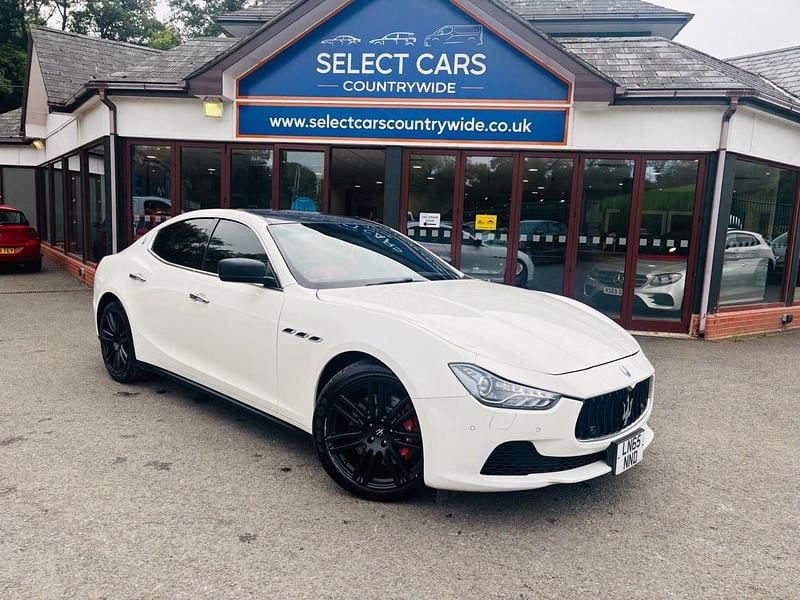 White Used 2015 Maserati Ghibli Coupe | £18,495 - Image 1/4