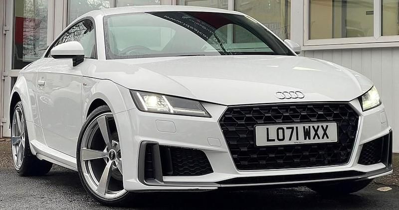 Used Audi TT S-Line 197 HP (144 kW) 2022 White Coupe