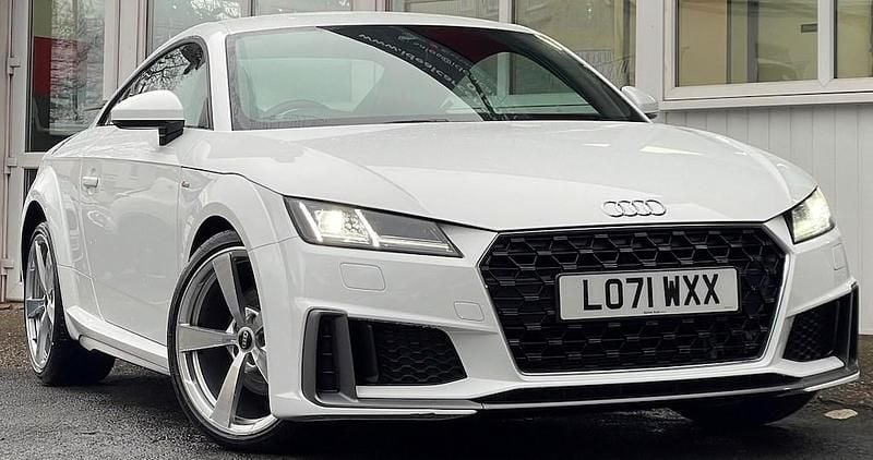 Used Audi TT S-Line 197 HP (144 kW) 2022 White Coupe