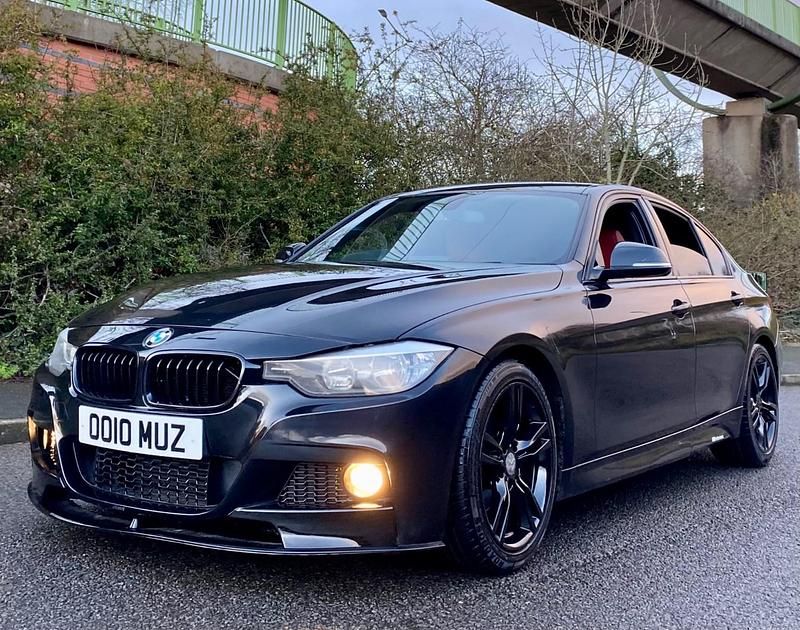 Used BMW 320 M Sport 2012 Black Sedan
