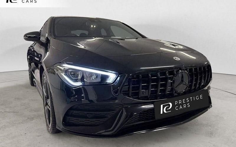 Used Mercedes CLA180 AMG Line Premium 136 HP (100 kW) 2022 Black Sedan