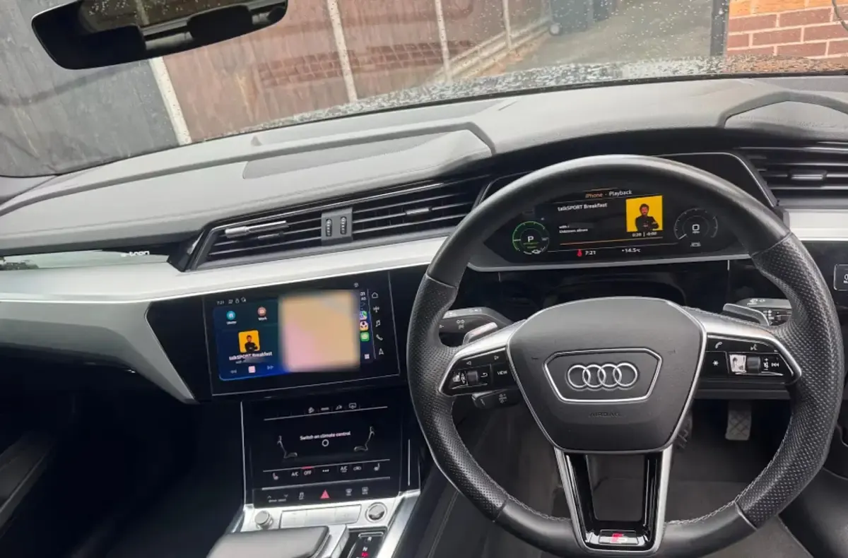 Used Audi e-tron Sportback S-Line 300 kW (408 HP) 2022 Black SUV