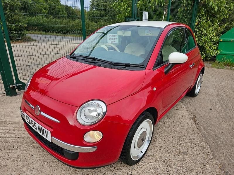 Red Used 2015 Fiat 500 Hatchback | £4,995 (Fair price) - Image 1/1