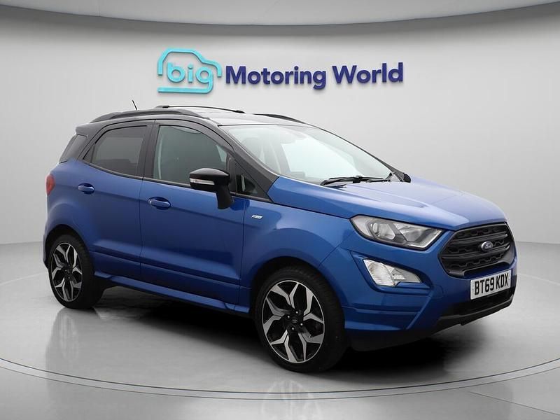 Blue Used 2019 Ford Ecosport ST-Line SUV | £10,100 (Good price) - Image 1/4