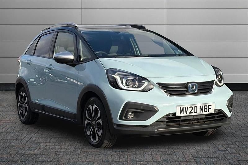Surf blue with black roof Used 2020 Honda Jazz Hybrid Hatchback | £17,995 - Image 1/2