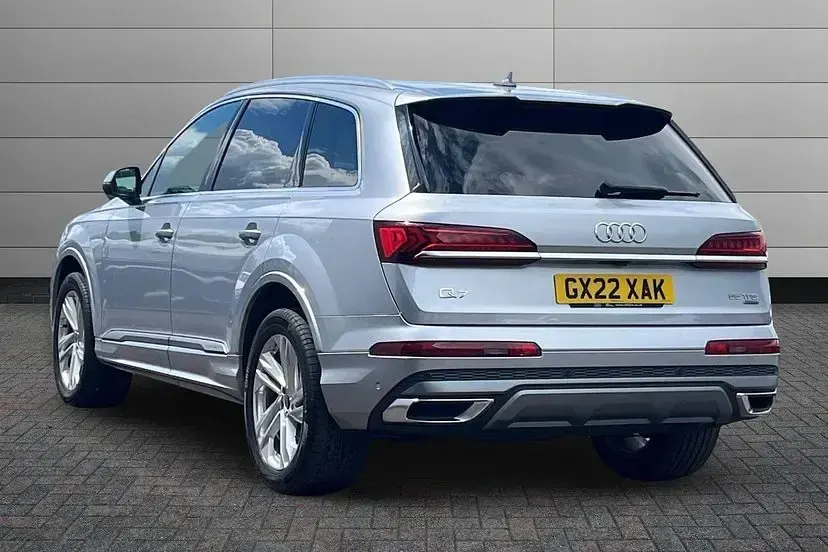 Used Audi Q7 S-Line 340 HP (250 kW) 2022 Silver SUV