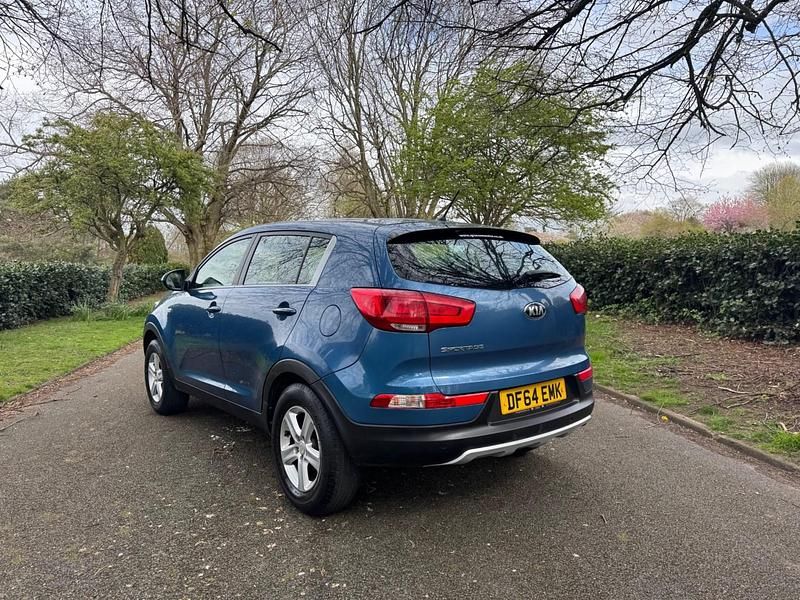 Usado Kia Sportage 2015 Azul SUV