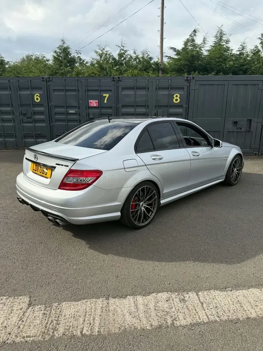Used Mercedes C63 AMG AMG 2011 Silver Sedan