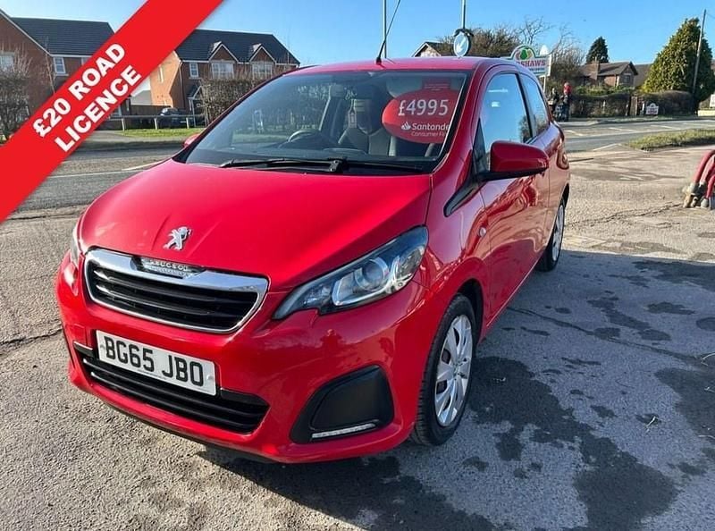 Red Used 2015 Peugeot 108 Active Hatchback | £4,995 (A bit pricey) - Image 1/4