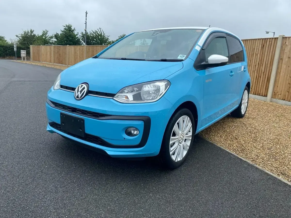 Used VW up! S 75 HP (55 kW) 2019 Blue Hatchback