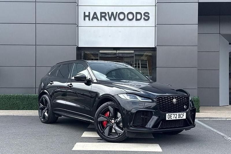 Black Used 2022 Jaguar F-Pace SVR SUV | £60,275 - Image 1/1