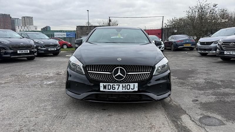 Used Mercedes A180 AMG line 2018 Black Hatchback