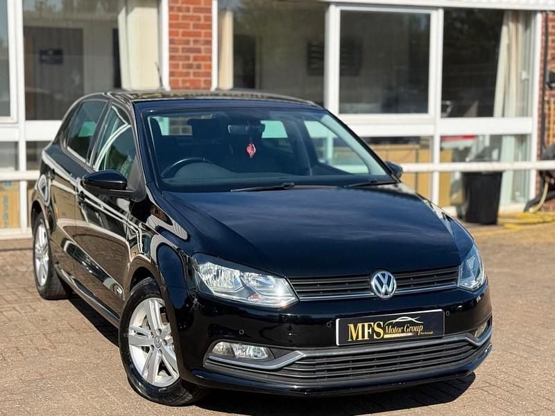 Begagnad VW Polo Edition 90 HK (66 kW) 2017 Svart Halvkombi
