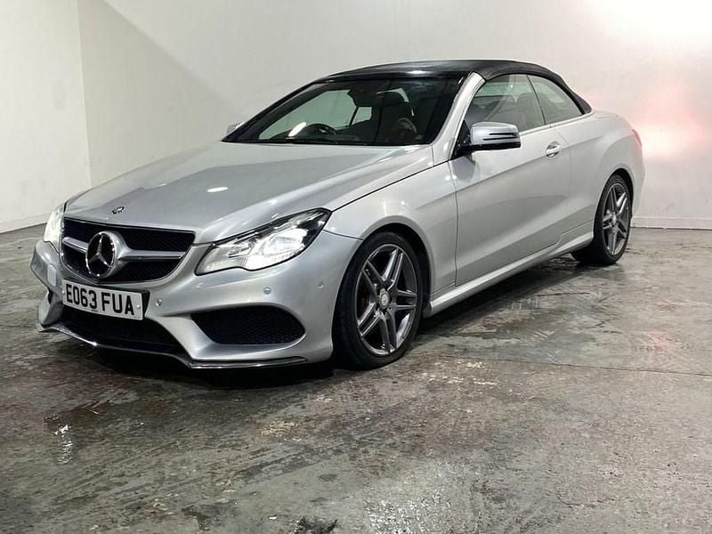 Used Mercedes E250 AMG 204 HP (150 kW) 2013 Silver Cabriolet