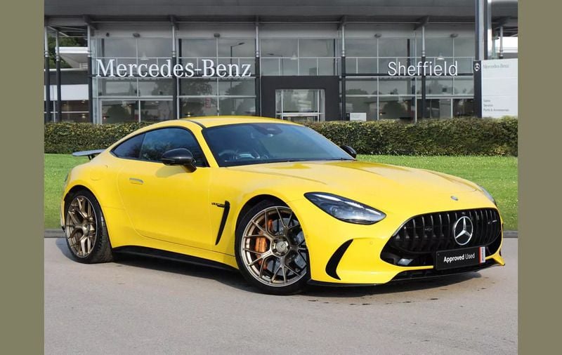 Yellow Used 2024 Mercedes AMG GT 63 AMG Coupe | £149,985 - Image 1/4
