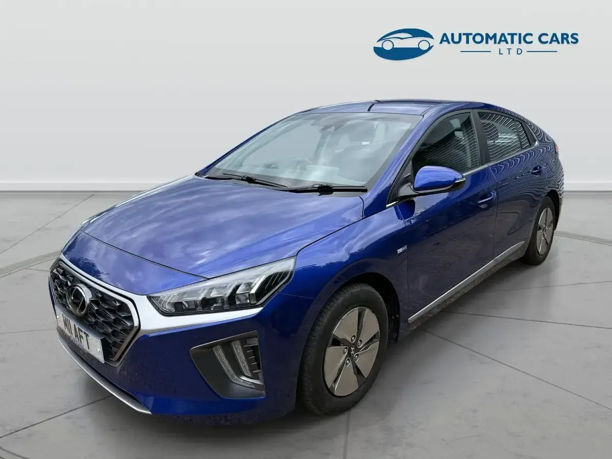 Used Hyundai Ioniq Premium 141 HP (103 kW) 2021 Blue Hatchback