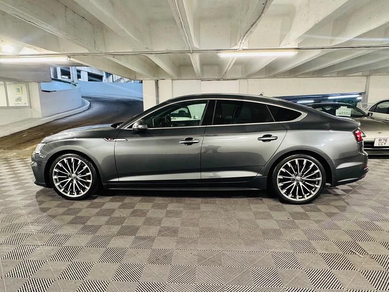 Used Audi A5 S-Line 2018 Grey Hatchback