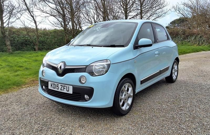 Used Renault Twingo Dynamique 70 HP (51 kW) 2015 Blue Hatchback