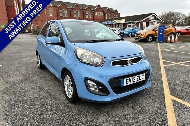 Used Kia Picanto 68 HP (50 kW) 2012 Blue Hatchback