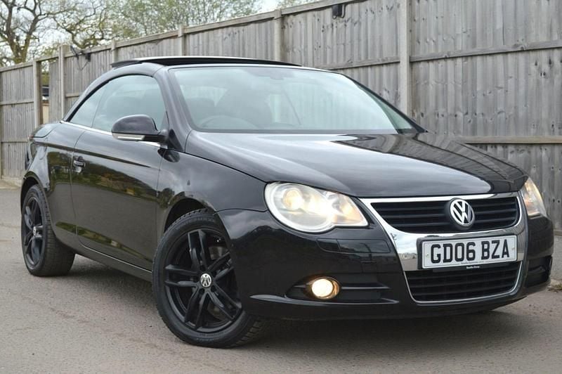 Used VW Eos Sportline 2006 Black Cabriolet