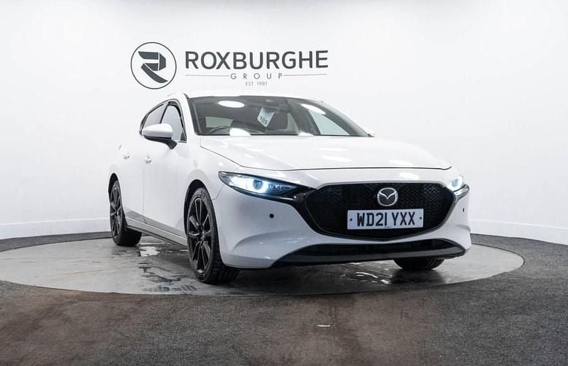 Used Mazda 3 Inclusive 2021 White Hatchback