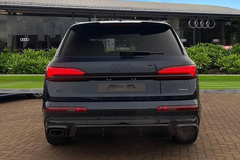 New Audi Q7 Black Edition 2025 Blue SUV