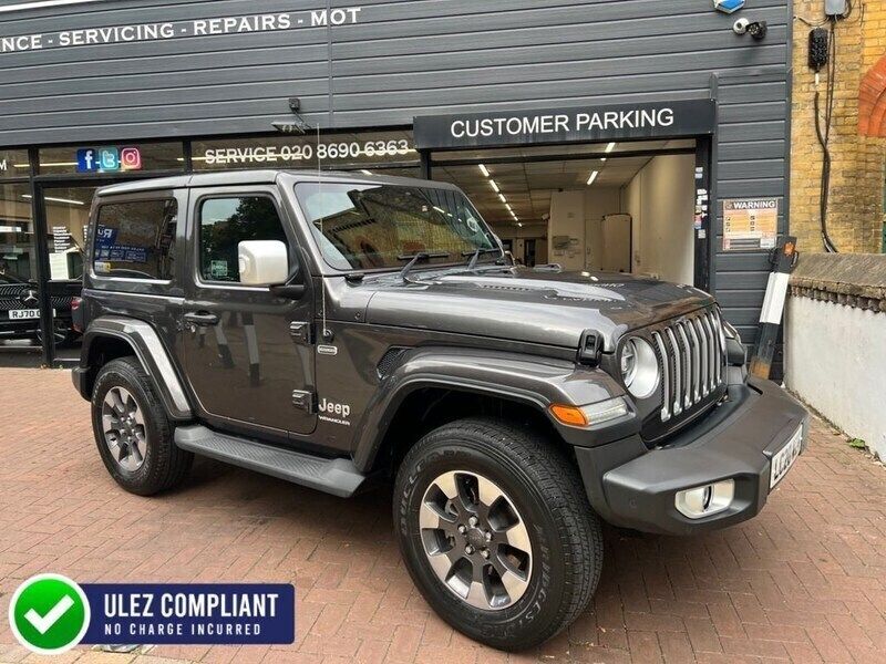 Grey Used 2020 Jeep Wrangler Overland SUV | £38,500 (Fair price) - Image 1/4
