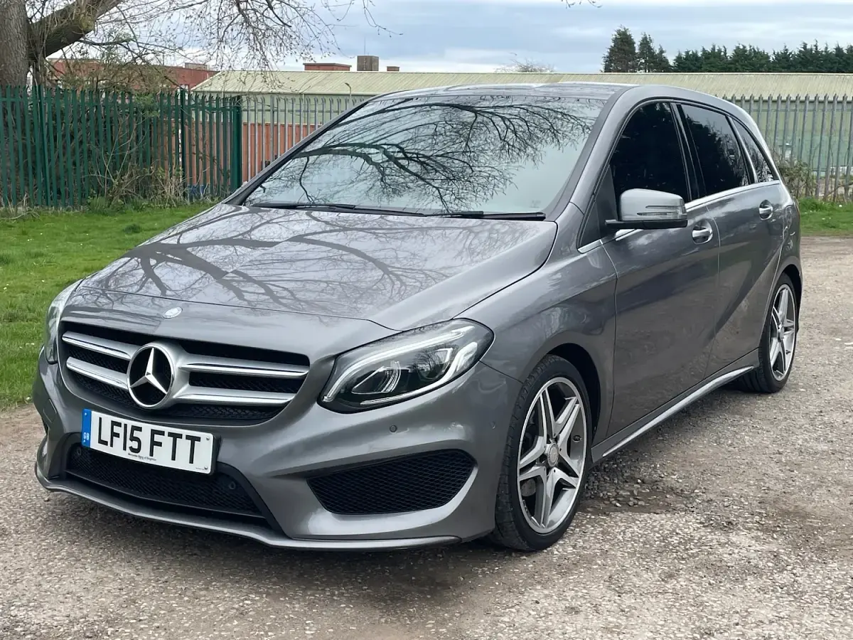 Used Mercedes B180 AMG Line Premium 109 HP (80 kW) 2015 Grey MPV