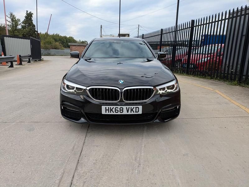 Black Used 2018 BMW 520 M Sport Sedan | £13,750 (Fair price) - Image 1/4