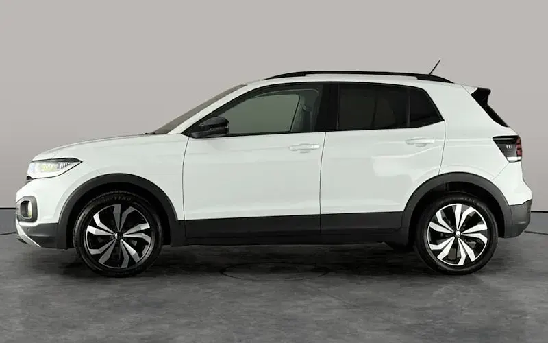 Used VW T-Cross Black Edition 110 HP (80 kW) 2023 White SUV