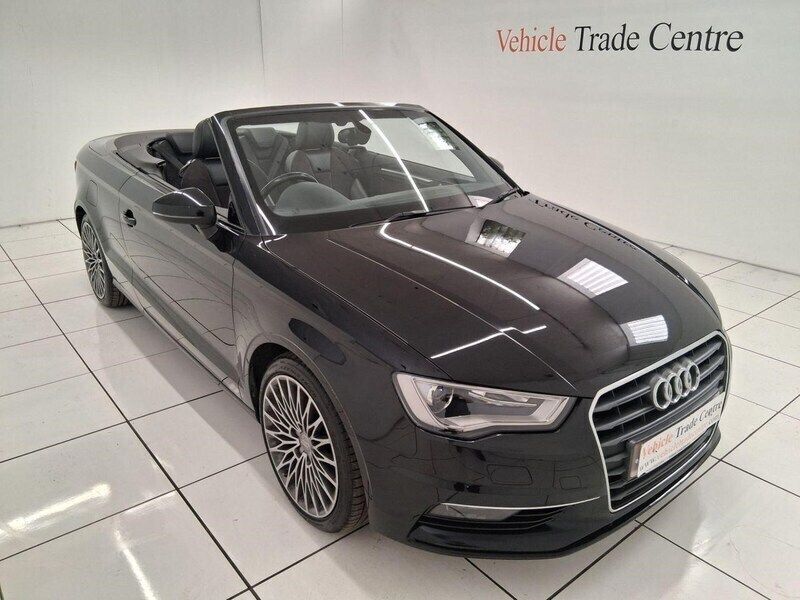 Black Used 2014 Audi A3 Cabriolet Sport Cabriolet | £8,799 (Fair price) - Image 1/4