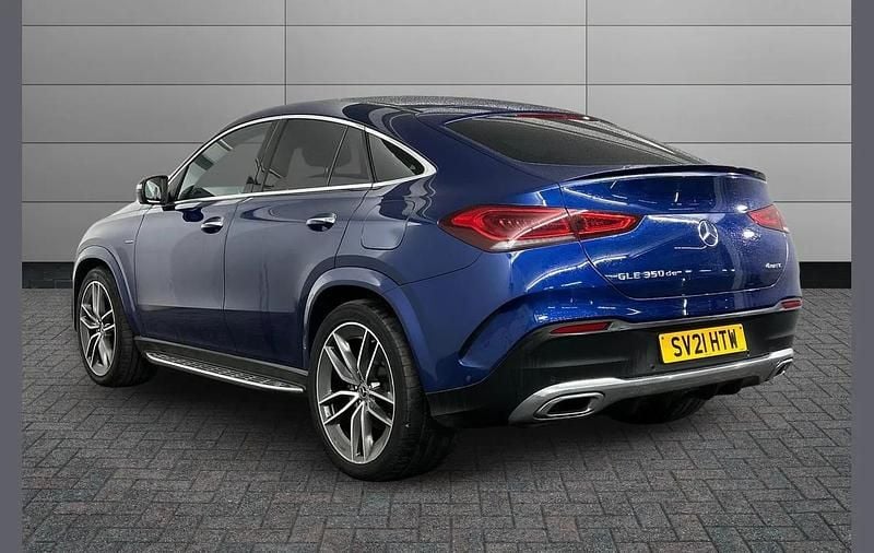 Used Mercedes GLE350 AMG line 315 HP (231 kW) 2021 Blue SUV