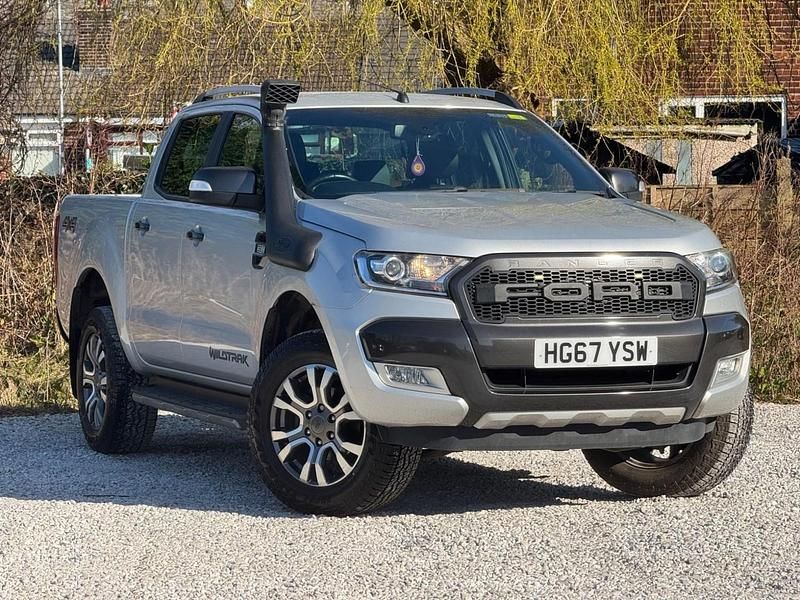 Silver Used 2017 Ford Ranger Wildtrack Pickup | £15,495 (Fair price) - Image 1/4