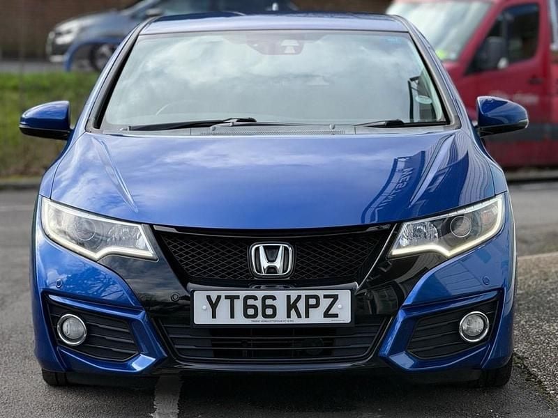 Used Honda Civic SE Plus 100 HP (73 kW) 2016 Blue Hatchback