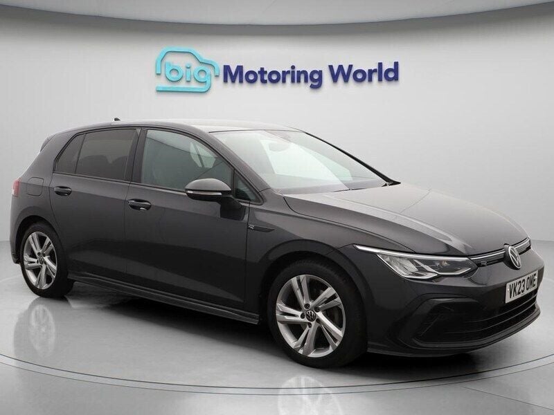 Grey Used 2023 VW Golf VIII R-line Hatchback | £22,800 (A bit pricey) - Image 1/4