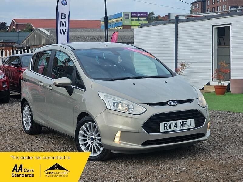 Silver Used 2014 Ford B-MAX Titanium MPV | £3,450 (Good price) - Image 1/4