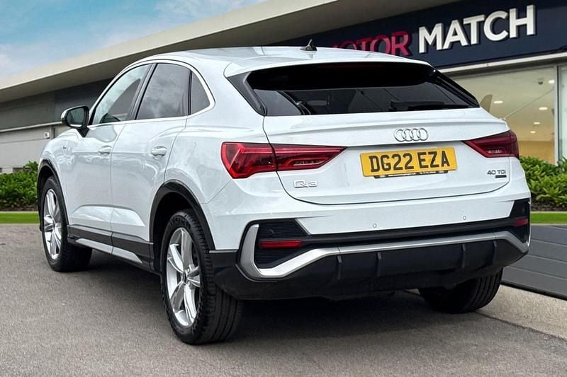 Used Audi Q3 Sportback S-Line 150 HP (110 kW) 2022 White SUV