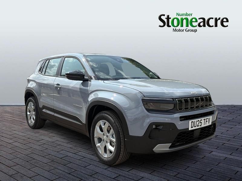 Grey New 2025 Jeep Avenger Summit SUV | £19,500 (Good price) - Image 1/4